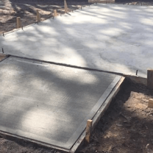 Beton plaatfundering