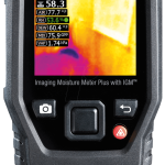 Professionele vochtmeter (FLIR MR176) voor het opsporen en monitoren van vochtproblemen.