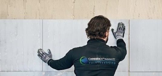 Carebrick CS Climate Shield – montage van vochtregulerende plaat vochtbestrijding Nijmegen