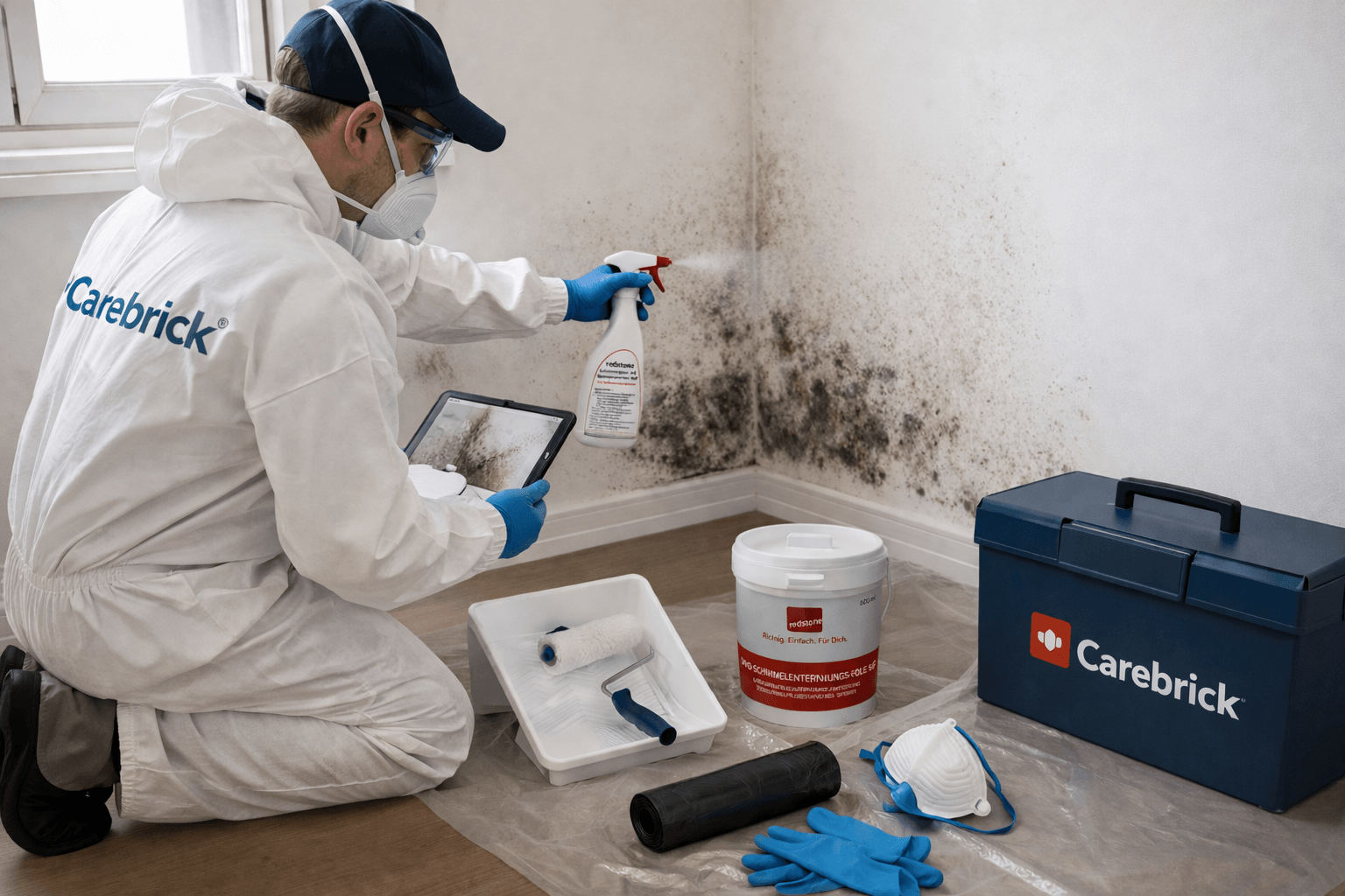 Carebrick complete schimmel aanpak